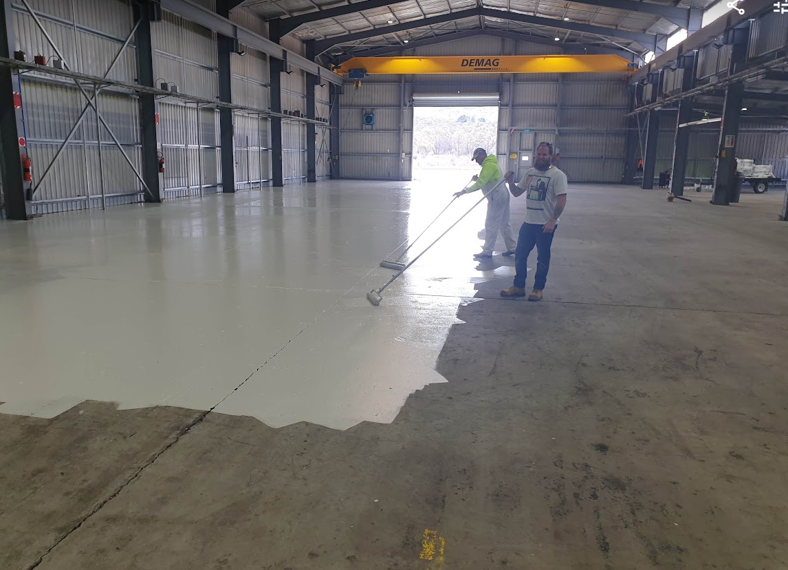 epoxy coatings factory floor